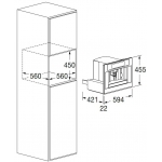 Fulgor FCM 4500 TF X 15巴 嵌入式全自動咖啡機